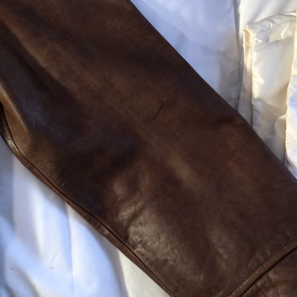 HSN (Hart Schaffer Marks)leather jacket. - Picture 9 of 11